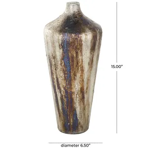 Vase de sol géométrique en métal de haute qualité, design moderne et créatif, couleurs personnalisables, petite taille pour la décoration intérieure et les mariages – Vente directe - Product Image 3