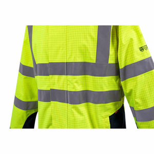 Veste de travail durable Softshell pour hommes, coupe-vent, respirante, confortable, uniforme de sécurité industrielle pour l'extérieur. - Product Image 2