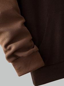 Sudadera con Capucha de Felpa de Algodón para Hombre, Sudadera Térmica con Logotipo Personalizado, Sudadera con Capucha Premium de Gran Gramaje para Invierno - Product Image 4