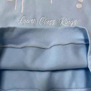 Sweat-shirts d'hiver pour hommes avec logo personnalisé brodé, impression sérigraphiée en relief, impression 3D sublimée, impression en relief simple - Product Image 5