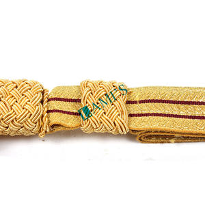 Noeud de sabre de couleur dorée Uniforme de cérémonie de haute qualité Noeud de sabre - Product Image 6