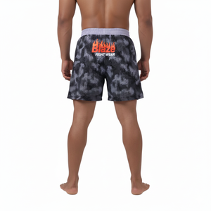 Shorts de sport décontractés pour hommes, taille mi-haute, séchage rapide, respirants, anti-plis, tricotés, pour la salle de sport, les entraînements, taille élastique - Product Image 3