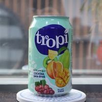Fabriksprijs 100% Zuivere Gemengde Fruitsap Frisdrank Vers Gezond Blikje (Geblikte verpakking) Aangepast Logo Gearomatiseerd Verwerking Vietnam Privé