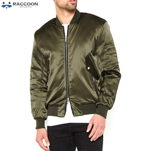 OEM Custom Design Men's Satin Baseball <b>Jacket</b> <b>Waterproof</b> Breathable Reversible Quality Logo Fashionable Colorful for Winter - Product Image 4