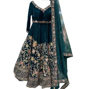 Indian Dress Lehenga Choli And Koti for Wedding and Home Wear Ladies Lehenga Choli Available at Wholesale Price