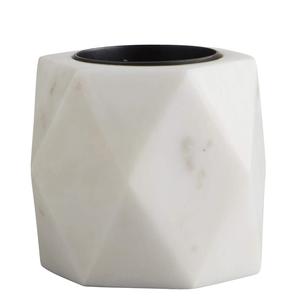 New latest best Timeless Diamond <b>Marble</b> <b>Candle</b> Holder Set Elegant Cylinder Design for Cozy Home Decor Luxurious Ambiance Creator - Product Image 1