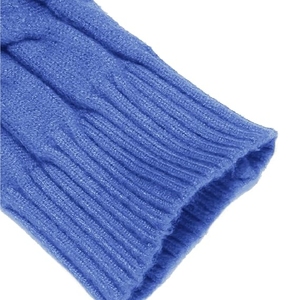 Pull à manches longues en polyester anti-rides pour homme avec logo brodé Pull en polyester élégant et confortable - Product Image 4