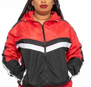 Adjustable price <b>Women</b> Windbreaker Tracksuit anti wrinkle breathable light <b>weight</b> Windbreaker Tracksuit with fully customized - Product Image 5