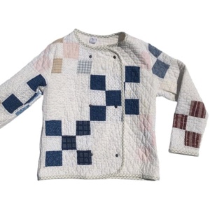 เสื้อพัฟเฟอร์แบบมีฮู้ดสำหรับฤดูหนาว  ผ้าแคนวาส  ตกแต่งด้วยการปะติดปะต่อแบบดิสเทรส  ซิปคุณภาพสูง  งานปักลาย  แบบยูนิเซ็กส์ - Product Image 3