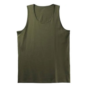 Débardeurs en coton pour hommes de haute qualité respirant Gym et course à pied sport entraînement sans manches haut musculaire direct du fabricant - Product Image 6