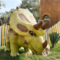 Modèle de dinosaure simulé électrique animatronique d'intérieur de parc d'aventure pour le centre commercial de parc d'attractions