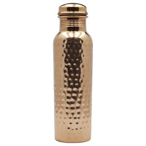 Pure Copper <b>1</b> <b>Litre</b> <b>Water</b> <b>Bottle</b> with 2 Copper <b>Glass</b> Natural Copper Hydration <b>Bottle</b> Drinkware Gift Set Health Benefits Metal - Product Image 6