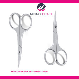 Ciseaux à ongles à cuticules pointus droits en acier inoxydable professionnels pour une utilisation en salon Pakistan de haute qualité - Product Image 3