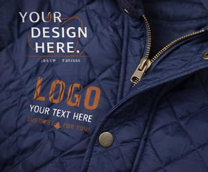 เสื้อแจ็คเก็ตผู้ชายแบบควิลท์ ปรับแต่งได้ รับผลิตแบบ OEM ODM เสื้อแจ็คเก็ตบุนวมลายเพชร น้ำหนักเบา สำหรับผู้ชาย เสื้อคลุมลำลองคุณภาพพรีเมียม สำหรับฤดูหนาวและฤดูใบไม้ร่วง - Product Image 1