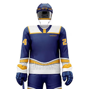 Tissu anti-humidité léger et durable, parfait pour les activités sportives, nouveau maillot et pantalon de hockey sur glace pour hommes - Product Image 4