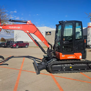 NUEVA/USADA Miniexcavadora Kubota U55 5 de 5 toneladas con fuerte fuerza de excavación para trabajos de ingeniería y movimiento de tierras - Product Image 1