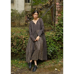 AMARA DRESS-Handwoven Cotton Silk Salwar Kameez Pakistani Style Indian <b>Saree</b> Stitched Net Fabric - Product Image 2