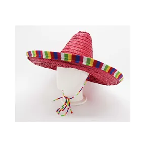 밀짚 모자/여름 모자-눈길을 끄는 여러 가지 빛깔의 패브릭 모델 HA299 하이 퀄리티 새로 디자인 된 멕시코 해변 모자