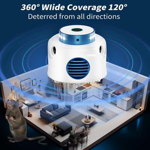 Répulsif à ultrasons pour animaux Répulsif efficace pour souris taupe et martre Écologique et non toxique idéal pour la maison et le jardin - Product Image 3