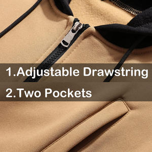 Unique Design <b>Stretchy</b> Fabric Tracksuits for <b>Men</b> Blank Zip up Sports High Quality Breathable Tracksuit For <b>Men's</b> - Product Image 6