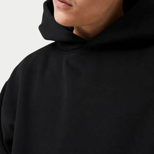 เสื้อฮู้ดดี้และเสื้อสเวตเชิ้ตแบบโอเวอร์ไซส์คุณภาพสูงสำหรับออกกำลังกายและวิ่งจ๊อกกิ้ง ปี 2026 สไตล์สตรีทแวร์  สำหรับผู้ชายและผู้หญิง  แบบเรียบๆ ไม่มีลาย - Product Image 5