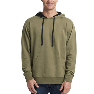 Sudadera CON CAPUCHA DE siguiente nivel Impresión de logotipo Canguro Bolsillo Cuello Etiqueta Oversize Drop Hip Hop Precio Hombres Sudadera con capucha - Product Image 2