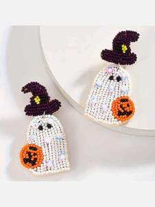 Pendientes de Cuentas con Forma de Fruta Hechos a Mano, de Alta Calidad, con Cuentas de Semillas, Joyería de Moda para Niñas y Mujeres - Product Image 6