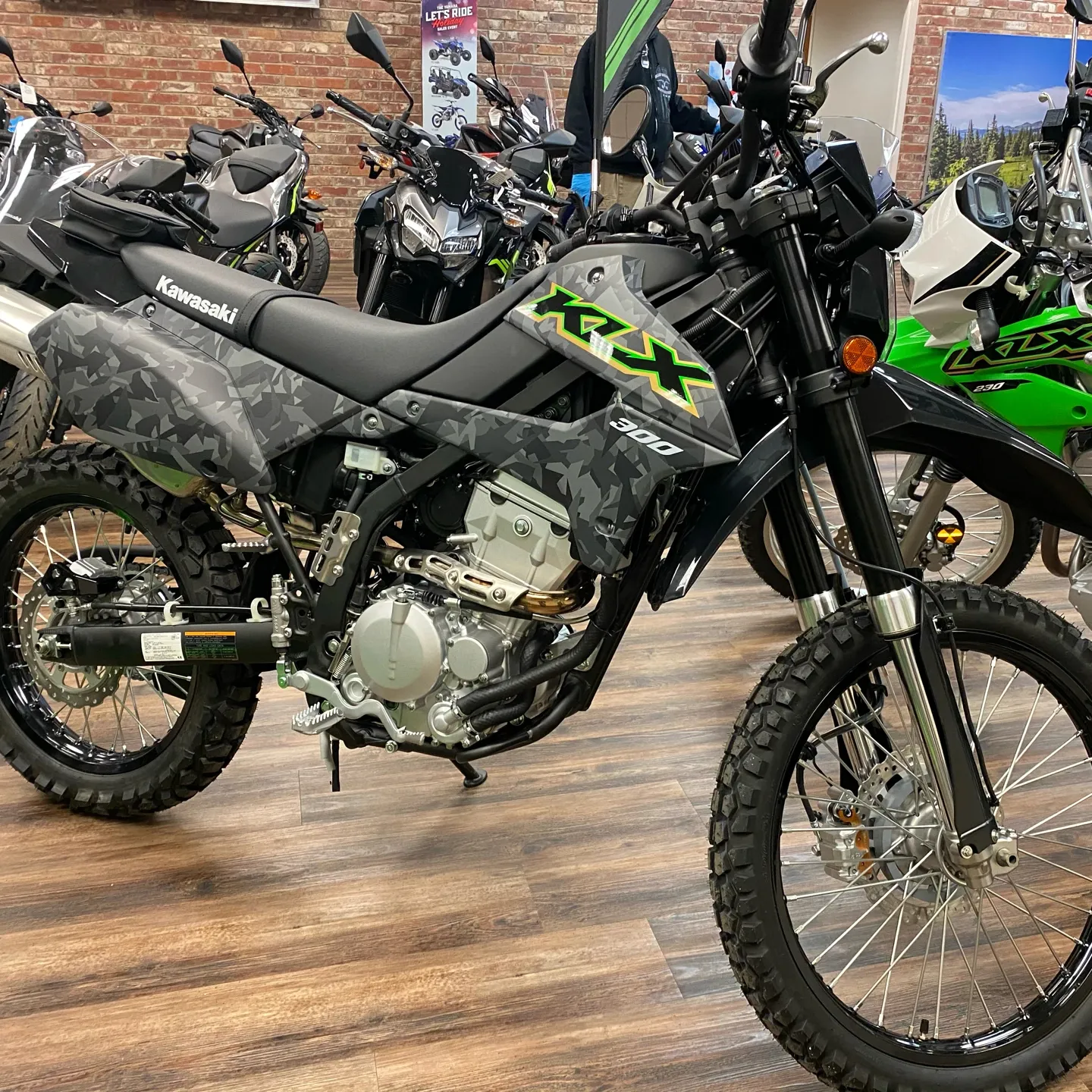 دراجة نارية رياضية مزدوجة 350cc 300cc 2023 2024 هوندا جديدة تمامًا KLX 300 للبيع