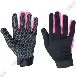 Gants de hockey sur gazon Sibrin Premium personnalisés, imprimés, avec grip en silicone antidérapant, doigts complets, écologiques, protection sportive pour l'entraînement - Product Image 5