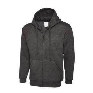 Sweat à capuche unisexe personnalisé de haute qualité pour homme, en coton, couleur unie, avec fermeture éclair, couleur jaune, taille personnalisée - Product Image 5