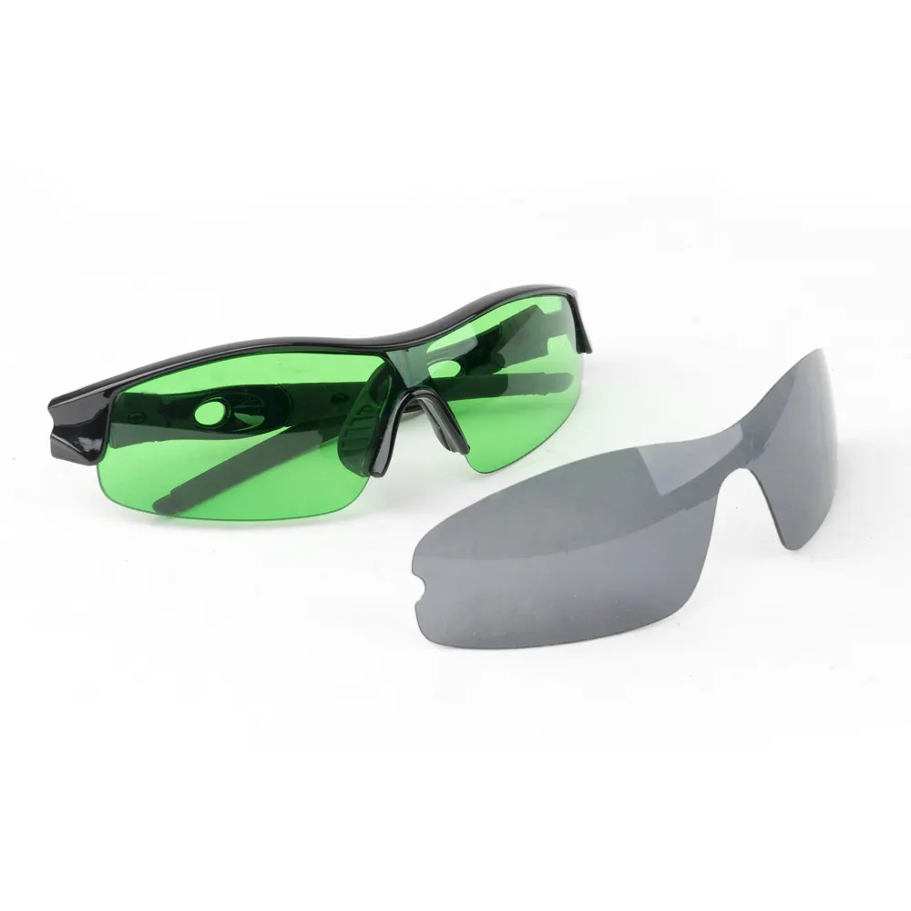 Óculos para plantas anti-UV, proteção visual para os olhos, óculos LED para crescer, 2024