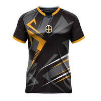 Maillot de football imprimé par sublimation 100 % polyester, durable, uniforme d'équipe personnalisé pour le jeu professionnel, réversible double face