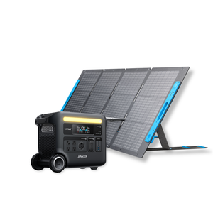 Anker SOLIX F2600 Portable <b>Solar</b> Battery <b>Generator</b> 2560Wh | Anker <b>Solar</b> <b>Panels</b> [KIT-AK001] - Product Image 1