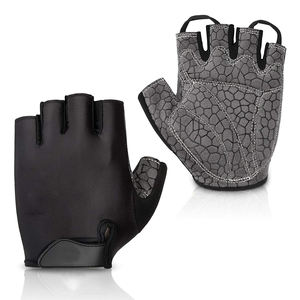 Guantes de Ciclismo Personalizados 2025, Medios Dedos, Antideslizantes, Transpirables, Resistentes al Viento, para Adultos, con Opciones OEM/ODM - Product Image 1