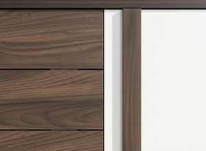 Zapatero Versátil de 2 Puertas y 4 Niveles, Diseño Moderno y Contemporáneo, Mueble para el Hogar, Desarmable, de Madera Aglomerada, SC219 (Nogal de Columbia) - Product Image 4
