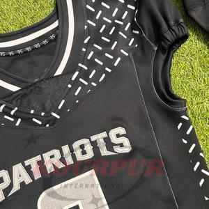 Camisetas de uniforme de fútbol americano 7v7, camisetas de grado premium para jugadores activos, camisetas de estilo deportivo transpirables y de secado rápido - Product Image 3