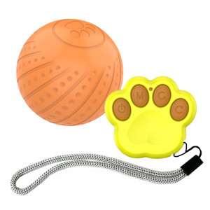Balle de jeu interactive intelligente et écologique <span class=keywords><strong>pour</strong></span> chat et <span class=keywords><strong>chien</strong></span>, en plastique, avec lumières colorées <span class=keywords><strong>pour</strong></span> la stimulation et l'interaction des animaux de compagnie - Product Image 3