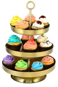 Support à gâteau en métal en fer sophistiqué pour les célébrations Vitrine élégante pour les gâteaux et les chocolats - Product Image 4