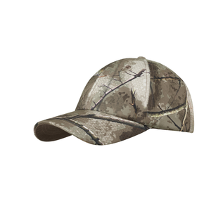 Silent fabric camouflage <b>cap</b> for hunting with secure closure lightweight and durable fit - Product Image 2