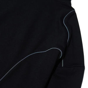 OEM Custom 3m Stylish Hip Hop Luxury Winter 100% Cotton Glow Dark Reflective Streetwear Hoodie - Product Image 3