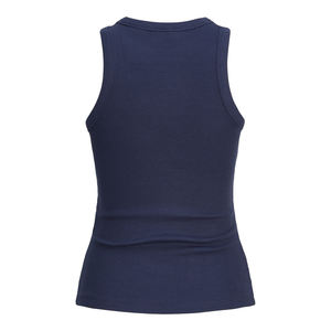 <b>Women's</b> Casual Basic Sleeveless High Neck Cotton Ribbed Knit <b>Crop</b> Top Wholesale Bulk Tshirt Plain Sleeveless Gym Fitness OEM - Product Image 6