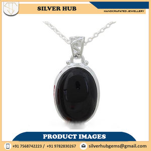 Unique Nouvelle Arrivée 2025 Solide 925 Sterling Silver Black Onyx Pendentif Fait Main À Vendre En Gros Prix Au Meilleur Prix - Product Image 2