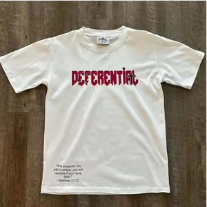 Camiseta personalizada para hombre, ropa de calle con estilo, de peso pesado, de doble capa, cuadrada, flotante, de gran tamaño, de punto 100% algodón desgastado - Product Image 6