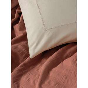 Juego de fundas de cama doble Natura Vilo Tile, caja de algodón hecha a mano, colección de ropa de cama - Product Image 2