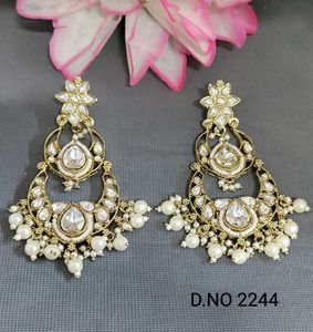 Clásico de moda Mossiniate Kundan Mehandi Pendiente Sku -2244 C/1 - Product Image 1