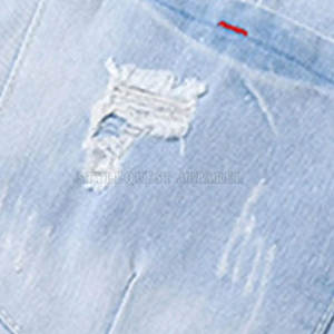 Pantalones vaqueros transpirables de secado rápido para hombre, novedad de OEM al por mayor, pantalones cortos 100% de algodón con patrón sólido, estilo informal, Etiqueta Privada - Product Image 5