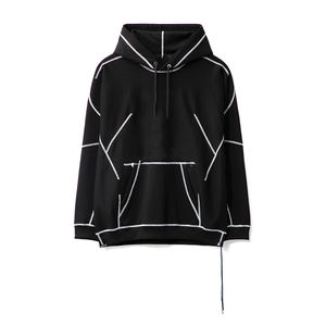 เสื้อฮู้ดดี้ผู้ชาย พรีเมียม ผ้าฝ้าย 100% หนานุ่ม ระบายอากาศดี ซิปหน้า ทรงปกติ ปักโลโก้ตามสั่ง สีพื้น สไตล์สตรีทแวร์ สำหรับฤดูหนาว - Product Image 1