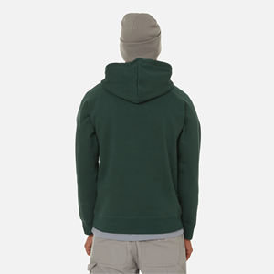 เสื้อฮู้ดดี้ผ้าฝ้ายแท้ 100% แบบเรียบง่าย สั่งผลิตได้ตามแบบ OEM สำหรับฤดูใบไม้ร่วง  น้ำหนักมาก สไตล์สตรีทแวร์  ไม่มีลายพิมพ์  รับปักและสกรีน  ขั้นต่ำในการสั่งซื้อน้อย - Product Image 6