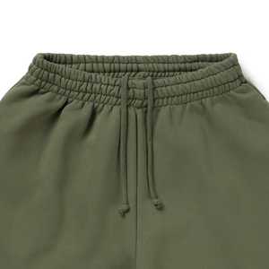 Pantalon de survêtement pour homme en molleton français épais et lourd, 100% coton, taille mi-haute, lavage clair, ample, décontracté, écologique - Product Image 4