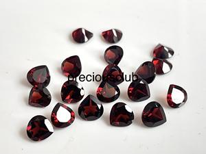 โกเมนแดงธรรมชาติหัวใจผ่า6มม.-โกเมนแดงหลวมคุณภาพสูงตัดจากหัวใจ - Product Image 4